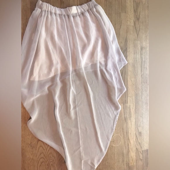 Brandy Melville High-Low Flowy Skirt - Picture 3 of 8